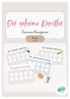 Vorschau - Präsentationen/Tafelbilder - Der geheime Künstler | geheimes Kind, Kunstunterricht - Deckblatt