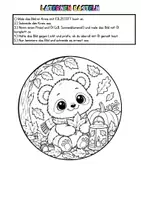 Vorschau - Arbeitsblätter - Laterne basteln Klassentier Panda – Bastelvorlage für St. Martin & Laternenumzug | Grundschule Kindergarten - Seite 2