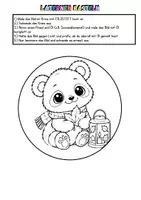 Vorschau - Arbeitsblätter - Laterne basteln Klassentier Panda – Bastelvorlage für St. Martin & Laternenumzug | Grundschule Kindergarten - Seite 3