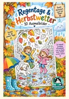 Vorschau - Mal- und Bastelvorlagen - Ausmalbilder Grundschule – wachsendes Bundle (56 Seiten) Frühling, Sommer, Herbst, Tiere - Seite 1