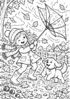 Vorschau - Mal- und Bastelvorlagen - Ausmalbilder Grundschule – wachsendes Bundle (56 Seiten) Frühling, Sommer, Herbst, Tiere - Seite 2