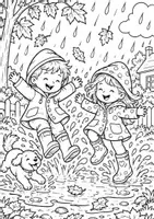 Vorschau - Mal- und Bastelvorlagen - Ausmalbilder Grundschule – wachsendes Bundle (56 Seiten) Frühling, Sommer, Herbst, Tiere - Seite 3