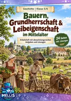 Vorschau - Arbeitsblätter - Mittelalter Bauern & Land, Klasse 5/6 - Deckblatt