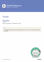 Vorschau - Arbeitsblätter - Nacht-Sucher – eine Frage übergeben und die Idee ernten - Deckblatt