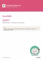 Vorschau - Arbeitsblätter - Starthilfe-Zauber – Opener für den Stundenbeginn - Deckblatt