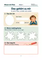 Vorschau - Arbeitsblätter - Mein Schulstart: Hurra, ich bin endlich ein Schulkind! - Seite 2