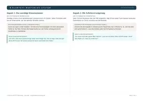 Vorschau - Arbeitsblätter - KLARTEXT-Tischaufsteller – 6 Sofort-Impulse - Seite 2