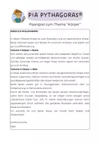 Vorschau - Stationenlernen - Paarspiel Körper – Zuordnen von Körpern, Namen und Netzen - Seite 1