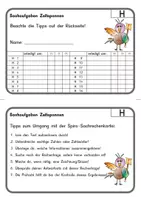 Vorschau - Arbeitsblätter - Sachaufgaben-Kartei, Teil H - Zeit - Seite 2