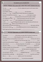Vorschau - Arbeitsblätter - Escape Room Simple Present Simple Past Present Perfect: The London Underground Crime - Seite 2