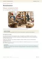 Vorschau - Arbeitsblätter - Renaissance – Buchdruck, Wissenschaft & Wandel | 3. Klasse MS | 15 Seiten mit Lösungen - Seite 1