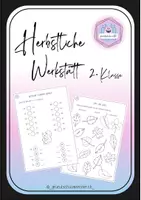 Vorschau - Arbeitsblätter - Herbst Werkstatt - 2. Klasse - Deckblatt