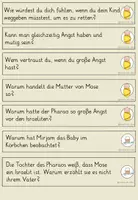 Vorschau - Arbeitsblätter - Mose Selbstlernheft Religion Kl. 4 - Seite 1