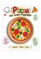 Vorschau - Mal- und Bastelvorlagen - Pizza basteln aus Pappteller-Vorlage - Deckblatt