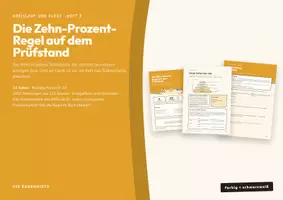 Vorschau - Stundenentwürfe - Energiefluss und Zehn-Prozent-Regel – Klasse 9/10 - Deckblatt