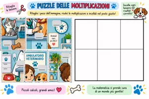 anteprima - Esercizi - Il puzzle delle moltiplicazioni - Pagina 3