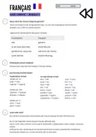 Vorschau - Arbeitsblätter - passé composé Merkblätter & Arbeitsblätter Französisch (2./3. Lernjahr, 7./8. Klasse) - Seite 1