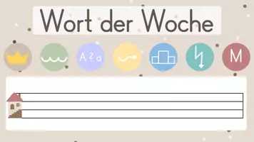 Vorschau - Arbeitsblätter - Wort des Tages / Wort der Woche Präsentation Arbeitsblatt - Seite 2