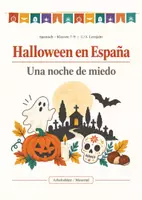 Vorschau - Arbeitsblätter - Halloween en España – Spanisch Arbeitsblätter A1–A2 - Deckblatt