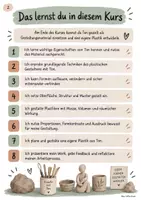 Vorschau - Unterrichtsreihen - Plastisches Gestalten mit Ton - Kunstkurs für Klasse 7-10 - Seite 2