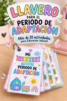 Vista previa - Juegos / Gamificación - LLAVERO PERIODO DE ADAPTACIÓN - Portada