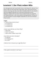 Vorschau - Arbeitsblätter - Lesetest Klasse 2 – Ein neuer Freund | 10 Texte mit Fragen & Lösungen - Seite 2