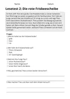 Vorschau - Arbeitsblätter - Lesetest Klasse 2 – Ein neuer Freund | 10 Texte mit Fragen & Lösungen - Seite 3