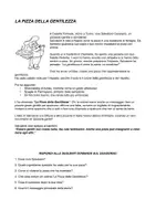 anteprima - Materiale per pittura e bricolage - Giornata della gentilezza:LA PIZZA DELLA GENTILEZZA - Pagina 1