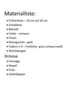 Vorschau - Stundenentwürfe - Holz - Holzbearbeitung - Joe der coole Vogel - Seite 2