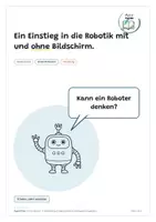 Vorschau - Stundenentwürfe - Robotik Grundschule: Einstieg mit Lösungen - Deckblatt