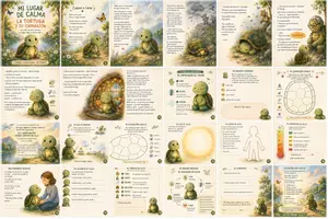 Vista previa - Otros - CUENTO+RECURSOS MINDFULNESS. LA TORTUGA Y SU CAPARAZÓN - Portada