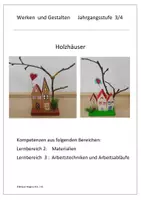 Vorschau - Stundenentwürfe - Holz - Holzbearbeitung - individuelle Holzhäuser - Deckblatt