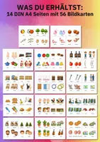 Vorschau - Arbeitsblätter - Sprachförderung Materialpaket – Bildkarten, Legespiele & Arbeitsblätter für Kita und Grundschule - Seite 3