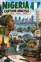 Vorschau - Arbeitsblätter - Nigeria Cartoon Analysis - Deckblatt