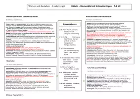Vorschau - Stundenentwürfe - Häkeln - feste Maschen - Blumenwiese - Seite 1
