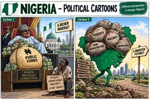 Vorschau - Arbeitsblätter - Nigeria Cartoon Analysis - Seite 2