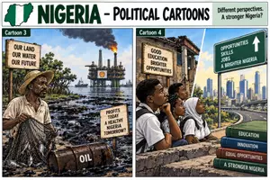 Vorschau - Arbeitsblätter - Nigeria Cartoon Analysis - Seite 3