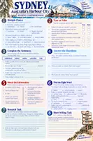 Vorschau - Arbeitsblätter - Sydney – Australia’s Harbour City, Reading Comprehension - Seite 2