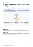Vorschau - Arbeitsblätter - Algorithmen – Ablaufpläne & Pseudocode Challenge | Sek I - Seite 3