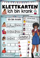 Vorschau - Arbeitsblätter - Materialpaket "Ich bin krank und muss zum Arzt" DaZ / DaF / Deutsch - Seite 1
