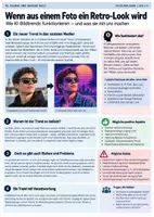 Vorschau - Arbeitsblätter - KI-Trend: Ich im 80er-Jahre-Stil - Seite 1