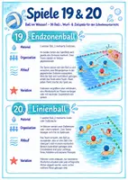 Vorschau - Spiele - 36 Ballspiele für den Schwimmunterricht – Wurfspiele, Zielspiele & Wasserball - Ideen ohne Spezialmaterial | Ball im Wasser! - Seite 2