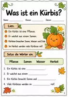 Vorschau - Stundenentwürfe - Kürbis im Sachunterricht: Forscherheft mit 3 Experimenten & Lösungen | Klasse 1–2 - Seite 2