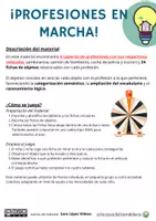 Vista previa - Refuerzo / NEE / Materiales de apoyo - ¡Profesiones en marcha! Loto de objetos y profesiones - página 1