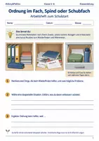 Vorschau - Arbeitsblätter - Schulstart Medium Bundle Klasse 5 bis 6 Organisation Routinen Selbstständigkeit - Seite 1