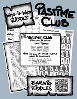 Vista previa - Hojas de trabajo - Pastime Club- acertijo de lógica y gramática, 6.de primaria - Portada