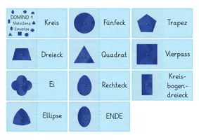 Vorschau - Arbeitsblätter - Materialpaket "Metallene Einsätze" - Zusatz zum Montessorimaterial - Seite 3