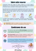 Vista previa - Hojas de trabajo - Comprensión lectora: tiempos verbales - página 1
