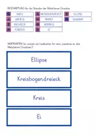 Vorschau - Bildkarten - Metallene Einsätze - Beschriftung und Wortkarten - Montessorimaterial - Seite 2
