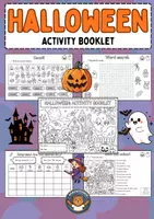 Vorschau - Arbeitsblätter - Halloween: Activity Booklet (Englisch Grundschule) - Deckblatt